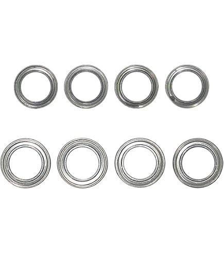 4 Roulements 6.3x9.5x3mm Pour Voiture RC – Argentés – Neufs En Emballage D’origine