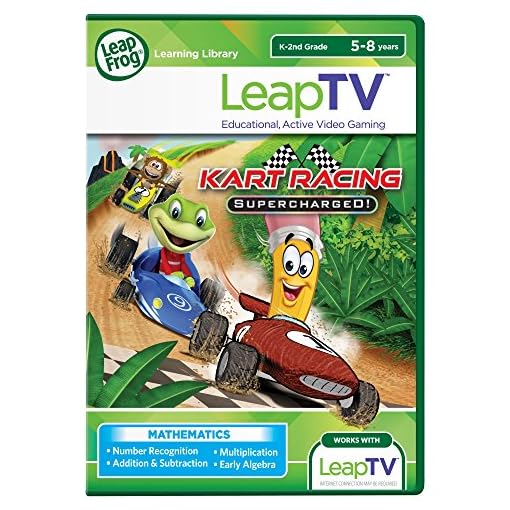 LeapFrog LeapTV Kart Racing: Supercharged! Educational, Active Video Game