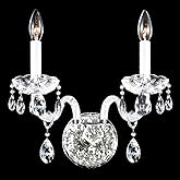 James R. Moder Palace Ice 12" Wide Crystal Wall Sconce