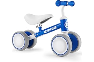 MZOPINE Baby Balance Bike Toddler Bike Kids Toys for 1 Year Old Boys Girls 12-24 Months Toys Kids Balance Bike Best First Birthday Gifts Children Walker Baby Walker 4 Wheels Bicycle