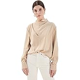 Vince Women's Cowl Neck Long Sleeve Blouse