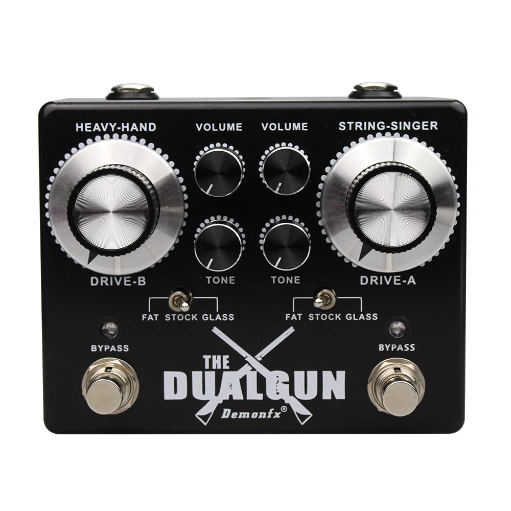 DemonFX DUAL GUN - 2 tone Overdrive Pedal
