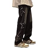 Kisswow Y2k Star Jeans for Women Cute Jeans for Teens Y2k Cargo Pants Women