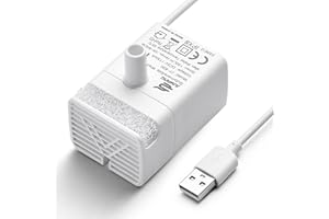 Smartoo Replacement Water Pump for 7L/236oz/1.8Gal Stainless Steel Dog Fountain