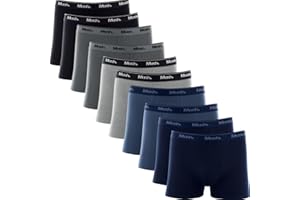 Kit 10 Cueca Boxer Mash Algodão Masculino