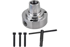 kimllier 5 Inch 5C Plain Back Collet Lathe Chuck Fit for CNC Lathe Machine