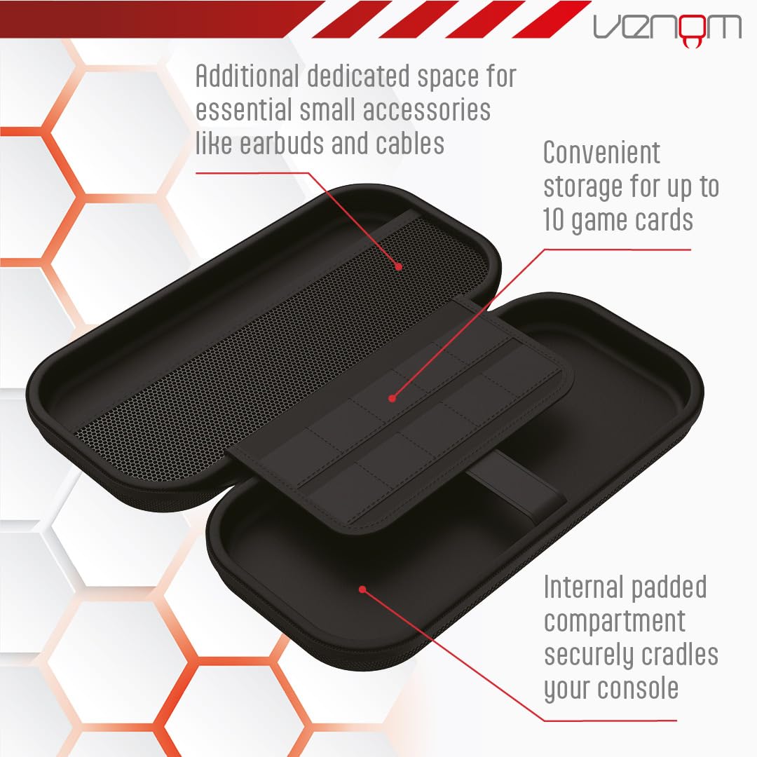 Venom Switch 2 Tragetasche mit Displayschutzfolie (Nintendo Switch 2) 4