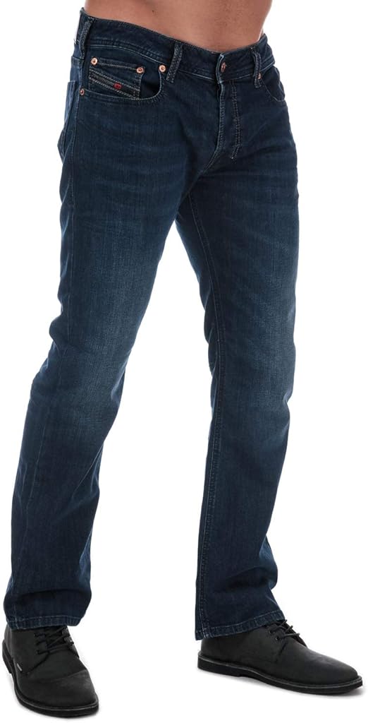 Diesel Mens Zatiny Bootcut Jeans in Denim Button Fly Diesel Amazon