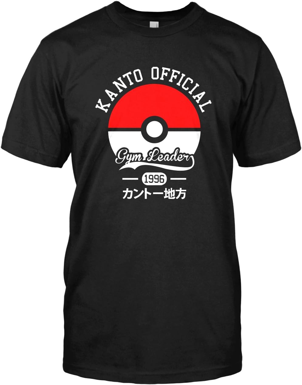 Pokemon T-Shirt Kanto Gym Leader T-Shirt Top Tee Sun Moon Switch