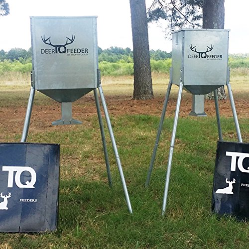 Deer Feeder 450lb Capacity Rust Proof Steel Tq450 Gravity Game