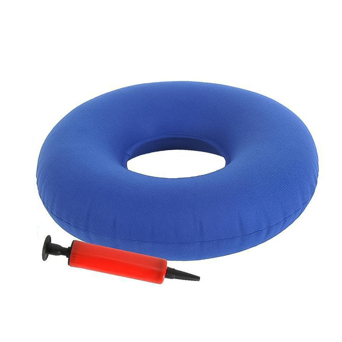 Hsthe Sea Hemorrhoid circle Seat, Inflatable Ring circle Cushion, Hemorrhoid circle Pillow, rubber ring to sit on for pressure relief Hemorrhoids, Post Natal use (Blue)