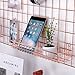 Zosenley Rose Gold Photo Hanging Display, Wall Grid Panel for Display Decoration & Storage, Size 37.8