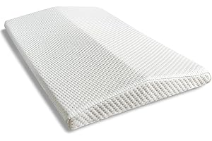 AAAini Lumbar Support Pillow for bed, memory foam pillow for sleep, Waist Support Cushion, lower back pillow for back pain relief (White)