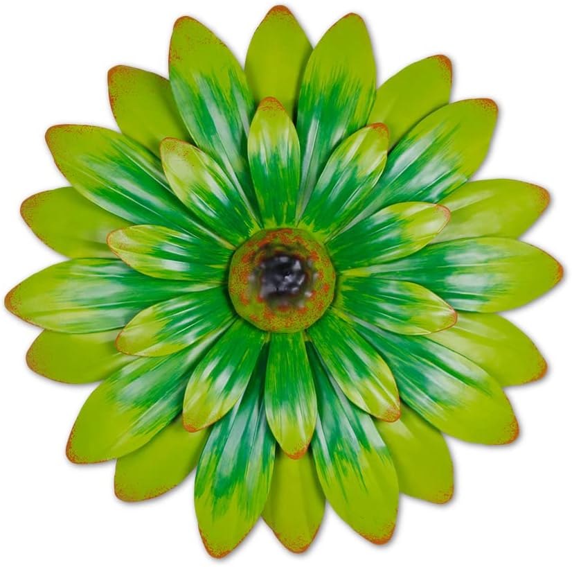 Plaques & Wall Art - SAC SMARTEN ARTS Metal Flower Wall Decor 12