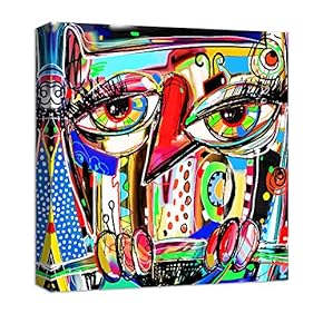 Abstract Original Design Animals Painting Artwork for Home Framed