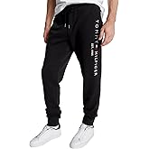 TOMMY HILFIGER Men's Logo Jogger Pant with Pockets, Medium, P Navy