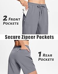 MAGCOMSEN Lightweight Hiking Shorts for Women