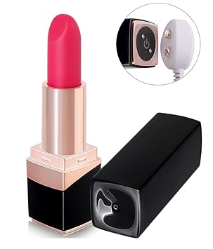 Deluxe Bullet Vibrator, Mini-Vibrator Klitoris-Stimulator/Massagegerät, Lippenstift Vibrator Mit 10 Vibrationsmodi/USB Magnet