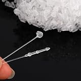 Styquenzer 1000x 3.5" Clear Plastic Snap Lock Pins Security Jewelry Hang view 4