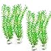 4pcs Artificial Aquarium Plants Plastic Water Plant Fish Tank Decoration 11 inch Height Green