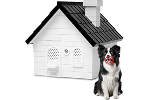 Ittoir Anti Barking Device, Ultrasonic Dog Barking Silencer, Dog Bark Deterrent Devices with 4 Modes, 50FT Anti Barking Device for Dogs Outdoor/Indoor, Dog Barking Control Devices, Bark Box