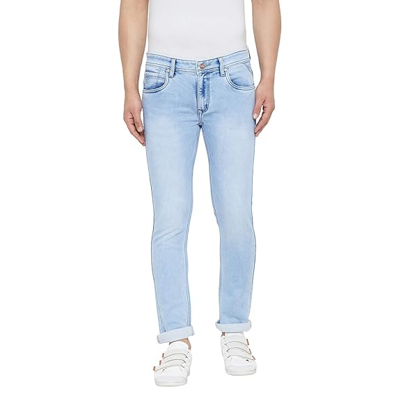 mid rise clean look jeans