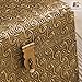 Rusticity® Wood Piggy Bank for Kids and Adults - Brass Coated | Handmade | (4x4) in
