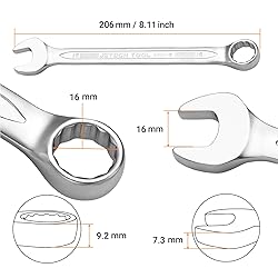 Jetech 16mm Combination Wrench - Industrial