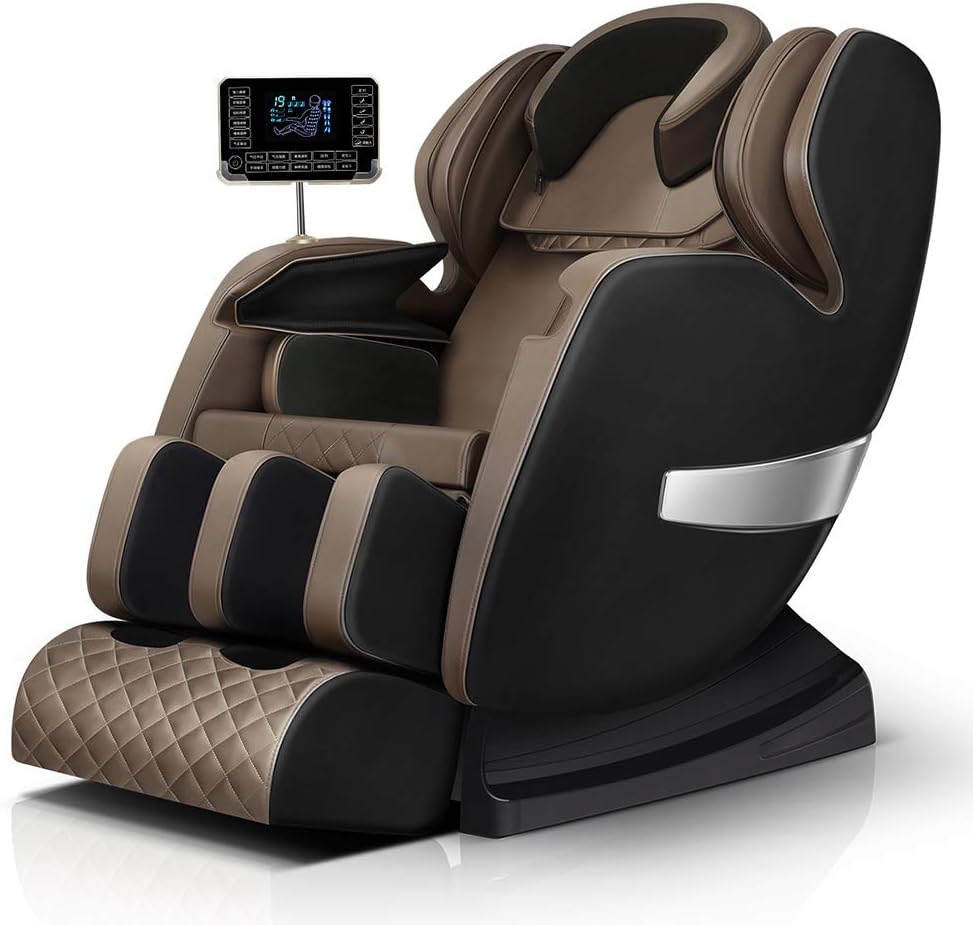 QNMM Electric 3D Massage Chairs, Multi-Function Reclining Armchair with Heating System,with Heat Pressure Shiatsu Full Back