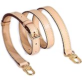 BEUDW Vachetta Leather Crossbody Strap for SPEEDY L V Handbag Replacement Shoulder Strap