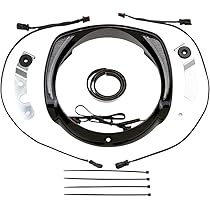 CIRO Fang LED Headlight Bezel Black with Amber Turn Signal