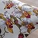 Flower Pillow Case Cushion Cover - Anady Pack of 2 Soft Colorful Flora Birds Decorative Pillow Cover Throw Cushion Case 18 X 18 Inch