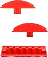 QWORK Wood Grain Tool Rubber Roller Brush 4 Sizes Wall Decor DIY Painting view 3