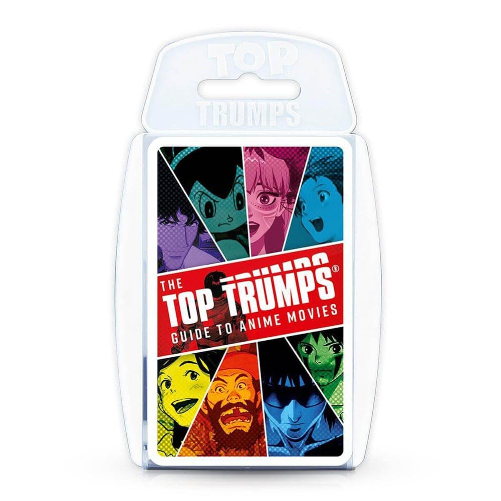 Top Trumps The Guide to Anime Movies Specials Card Game, Play with Wolf Children, Ride Wave and Astro Boy, educational gifts and toys for boys and girls ages 6 plus