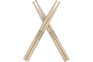 DIDA Drumsticks for Kids, 12 inch Maple Wood Drum sticks, Musical Instrument Percussion Accessories, Drumsticks for Student, Beginners (Maple, 2 Pairs)
