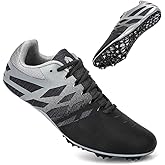 Men Women Kids Track and Field Shoes Professional 8 Spikes Running Racing Sneakers Breathable Lightweight Sprinting Shoes