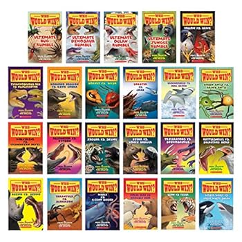 Who Would Win Books, Complete Set (22 Titles) | Book Series for Kids | Zoology | 18 Battles | 4 Rumbles | Bookmarks Included Who Would Win Books, Complete Set (22 Titles) | Book Series for Kids | Zoology | 18 Battles | 4 Rumbles | Bookmarks Included