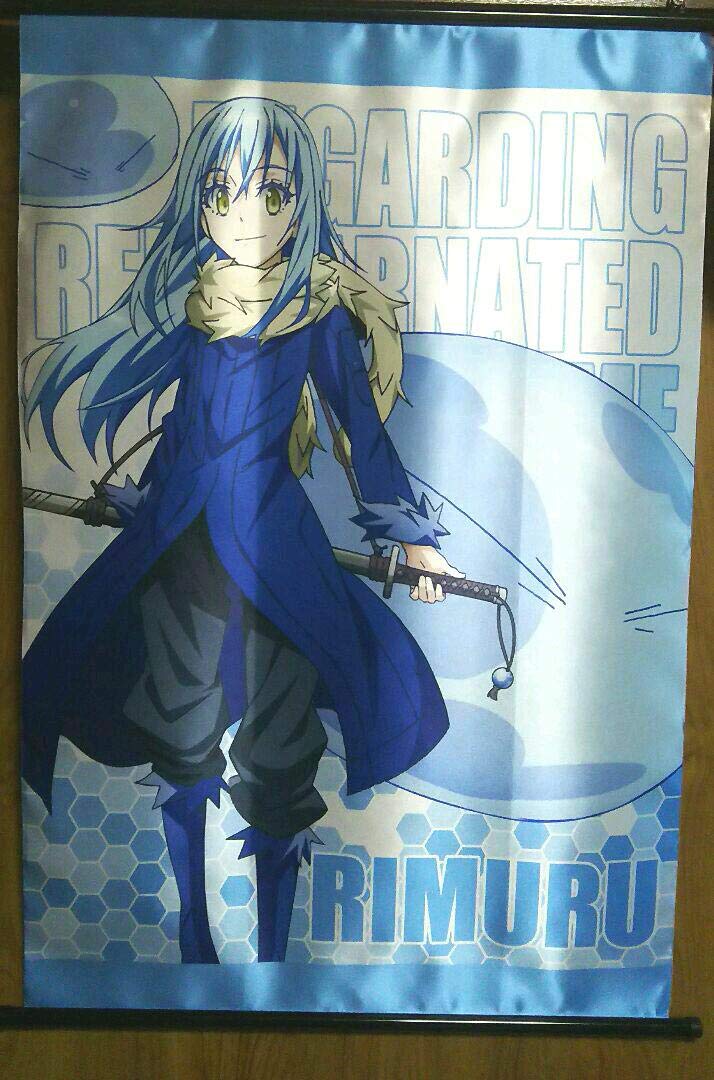 転生したらスライムだった件 タペストリー B07qnlcv9m アイドル芸能人グッズ 安心発送 Anoual Ma