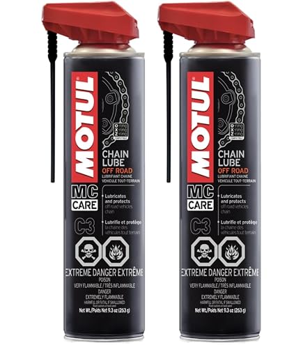 Amazon.com: Motul 103243 C1 Chain Clean O, X & Z-Ring Compatible