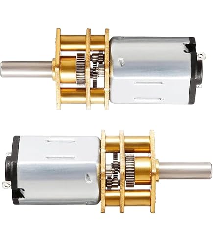 3V 30RPM Micro DC Gear Motor - GA12-N20 Full Metal Gearbox, 3mm Shaft, For Robots & DIY Toys