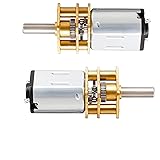 12V 100RPM Micro DC Gear Motor with All-Metal Gear