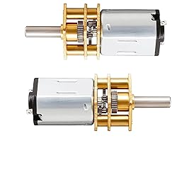 6V 1000RPM Micro DC Gear Motor with All-Metal Gear