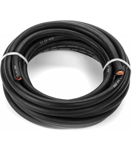 A.W.A.232-RIGID サイズ38 Direct Wire Cable 2/0 Red Flex-A-Prene Welding Cable 50