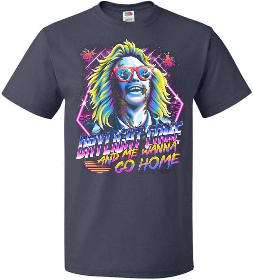 Beetlejuice 80s Nostalgia Unisex T-Shirt Adult Pop Culture Graphic Tee Nerdy Geeky Apparel