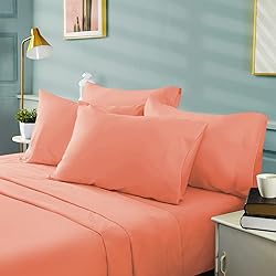 BYSURE 6 Pieces Bed Sheets