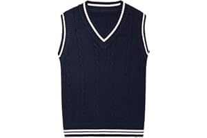 Happy Cherry Baby Boys Vest Thermal Warm Cotton Breathable Knit Sleeveless Sweater