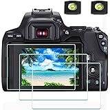 Canon Rebel SL3 Screen Protector for Canon EOS Rebel SL3 DSLR Camera & Hot Shoe Cover, [2+3Pack] ULBTER 0.3mm 9H…