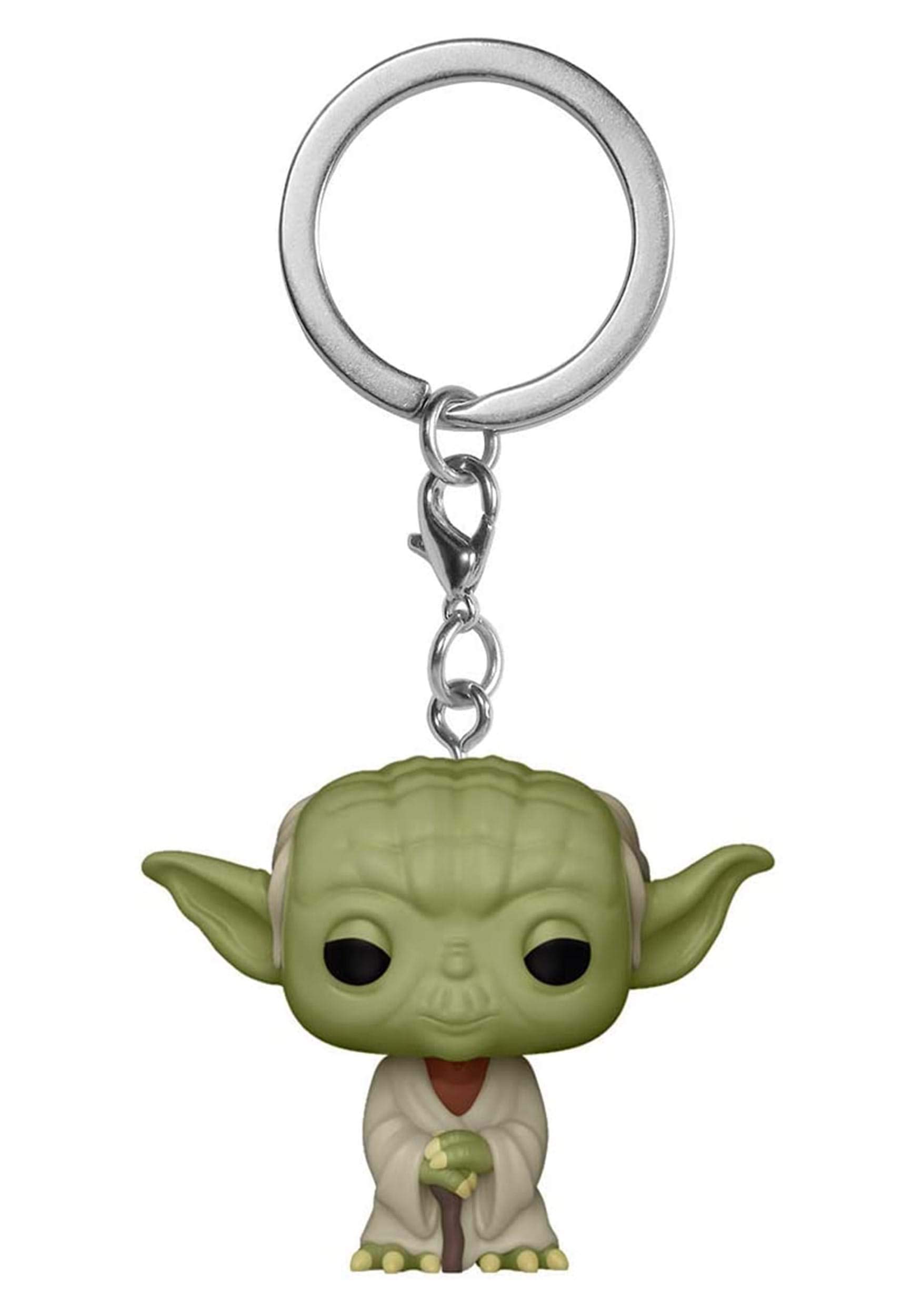 Funko Pop! Keychain: Star Wars - Yoda Novelty Keyring - Collectable Mini Figure - Stocking Filler - Gift Idea - Official Merchandise - Movies Fans - Backpack Decor