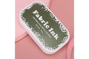 ZenithAur Tampons encreurs pour tampons en caoutchouc pour la fabrication de cartes et tampons encreurs en papier en tissu ut