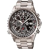 Casio Men's EF527D-1AV "Edifice" Stainless Steel Multi-Function Watch